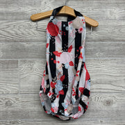 NEW Halter Romper Flowers Stripes 18-24m