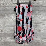 NEW Halter Romper Flowers Stripes 2t