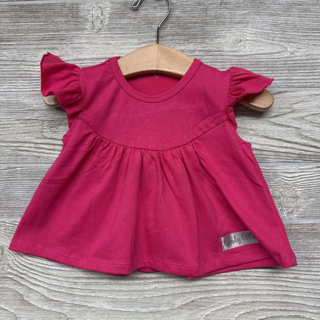 NEW Dress Flutter Sleeves