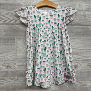 NEW Dress Flutter Sleeves Cactus 4t