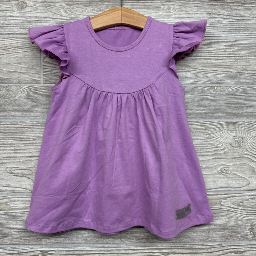 NEW Dress Flutter Sleeves 12M