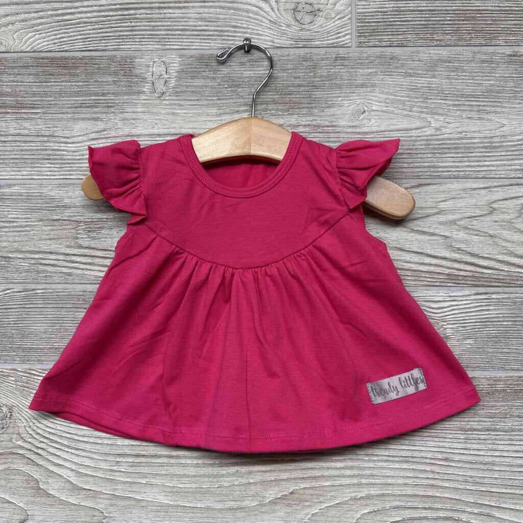 NEW Dress Flutter Sleeves