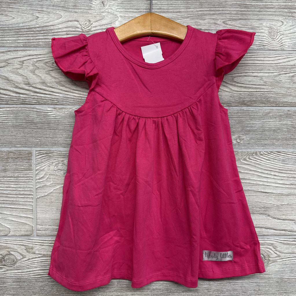 NEW Dress Flutter Sleeves 18M