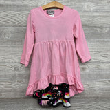 NEW 2 Pc LS Shirt & Flare Pants Unicorns