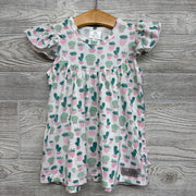 Dress Flutter Sleeves Cactus 12M
