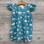 Dress Flutter Sleeves Rain Clouds 18M