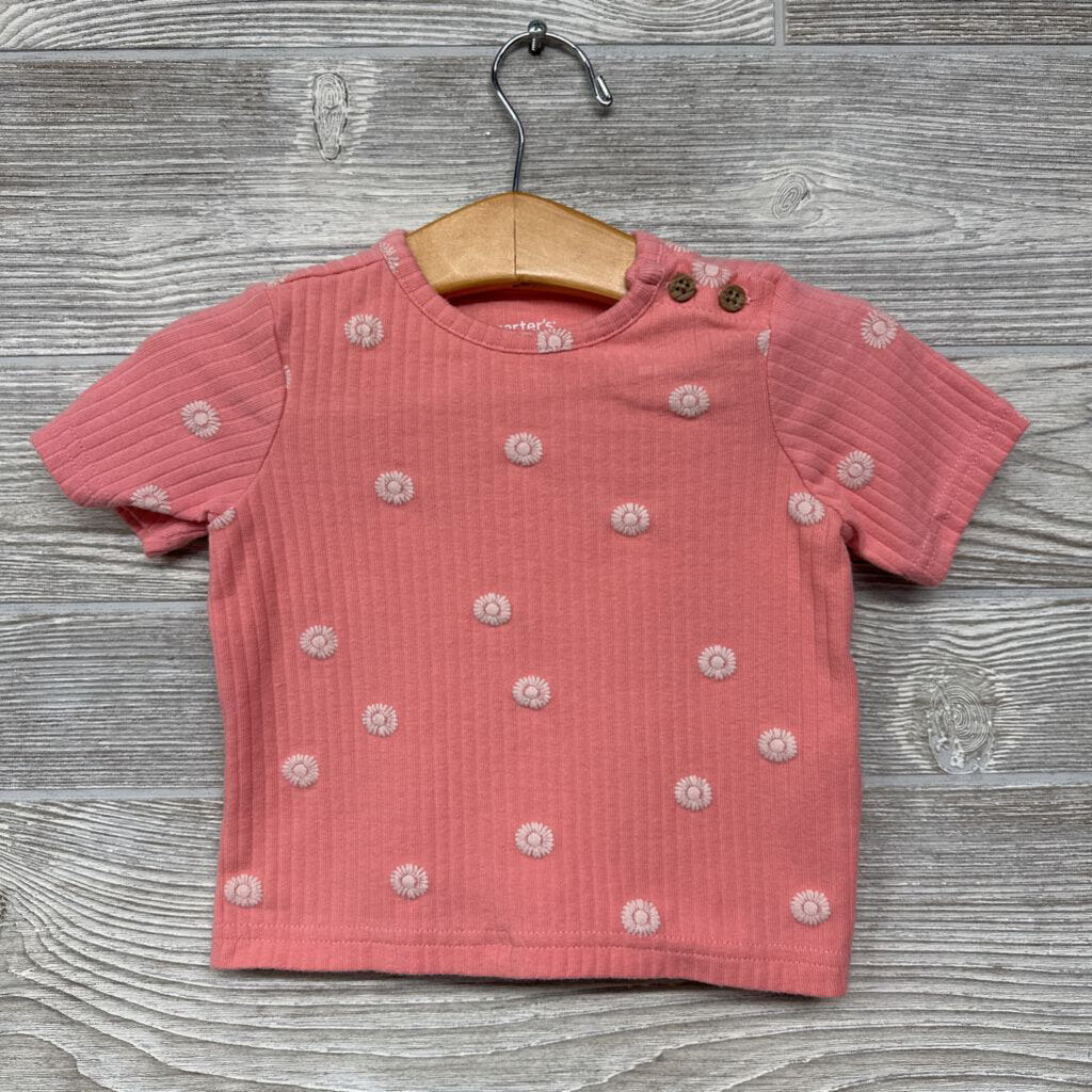 Ribbed Shirt Flowers