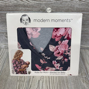 NEW Robe For Mom & Blanket For Baby