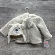 NEW Plush Jacket W/ Hat & Gloves