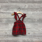 Suspender Jumper Plaid