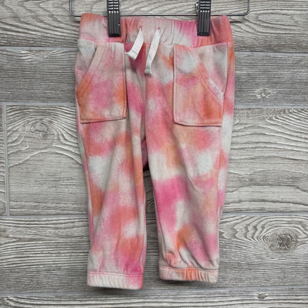 Plush Jogger Sweatpants Tie Dye