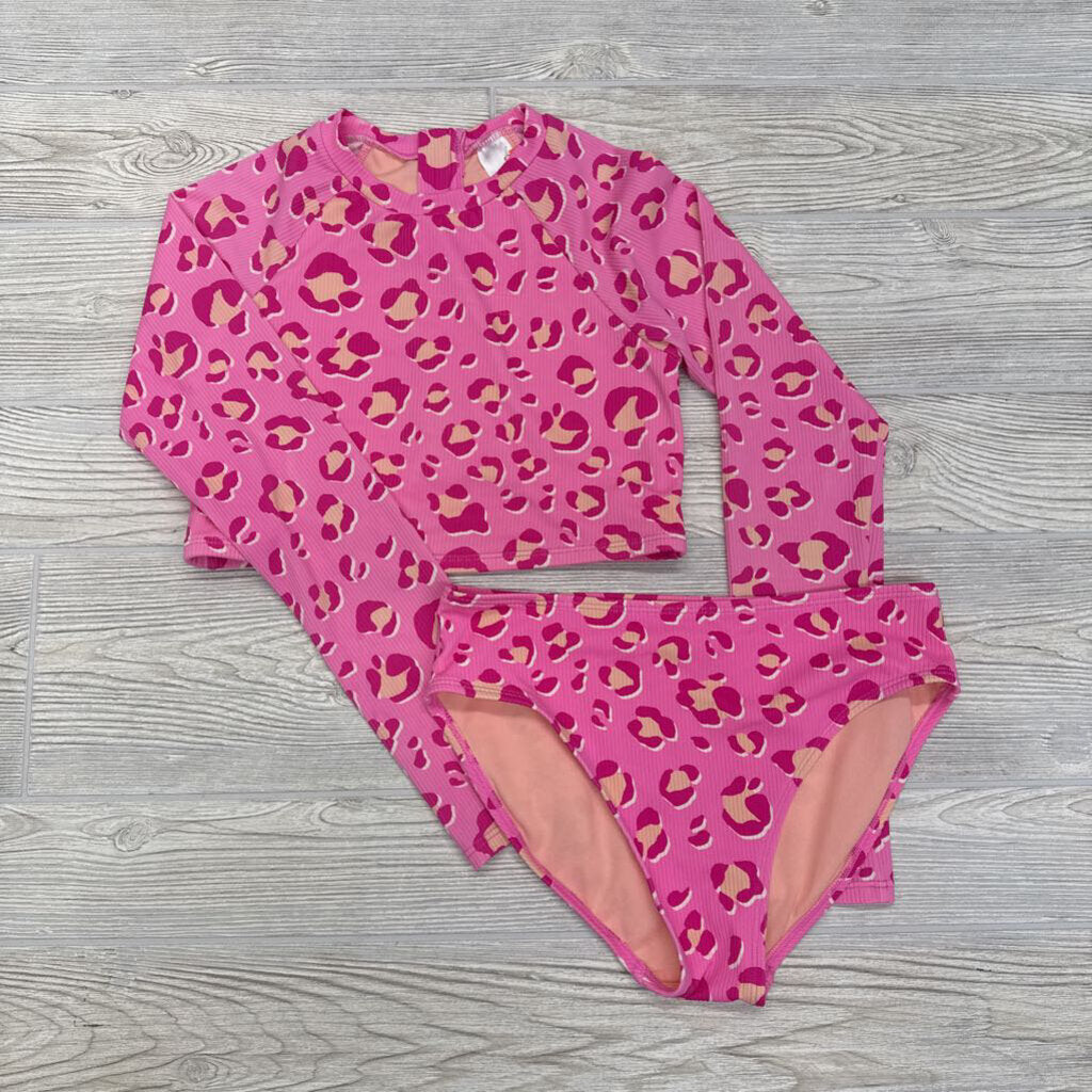 2 Pc Swimsuit Animal Print