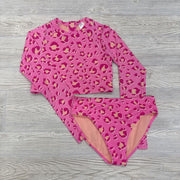 2 Pc Swimsuit Animal Print