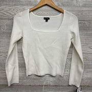 NEW Ribbed LS Boxy Sweater
