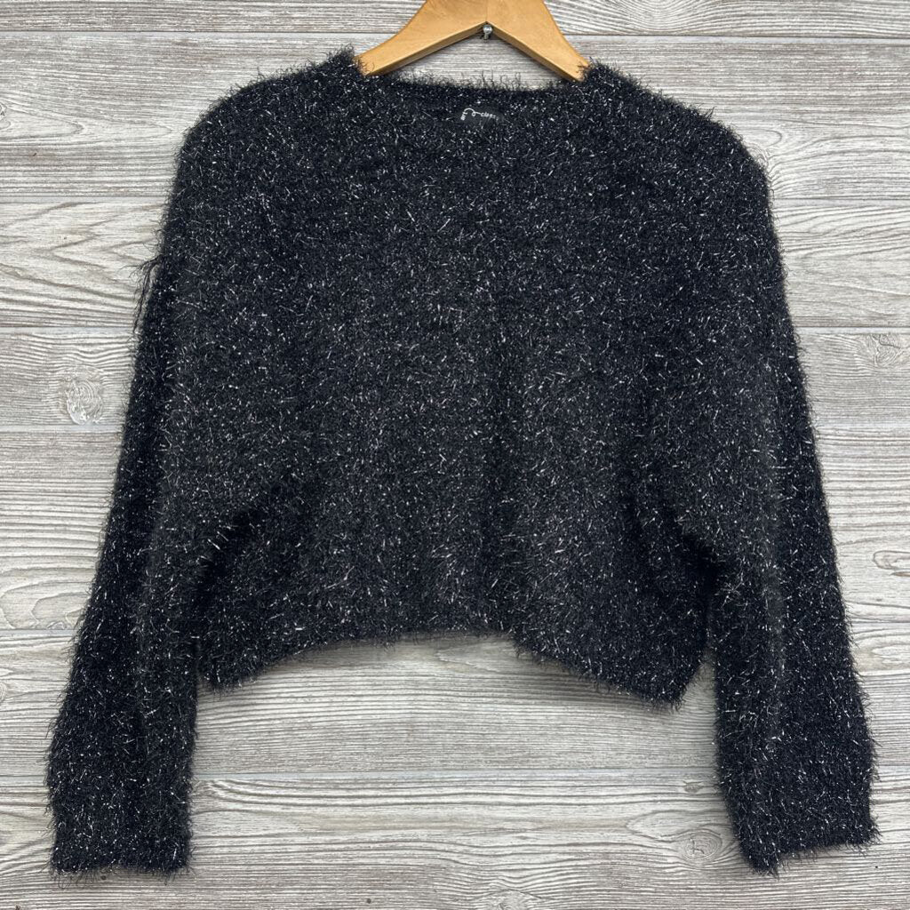NEW Crop Glitter Sweater 10-12