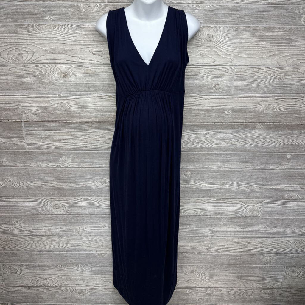 Deep V Cut Dress Cinched