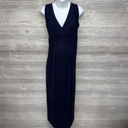 Deep V Cut Dress Cinched