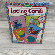 Lacing Cards Friendly Animals