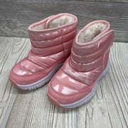 Puffer Velcro Snow Boots 8c