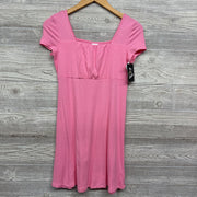 NEW Ribbed Dress Square Neck