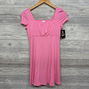 NEW Ribbed Dress Square Neck
