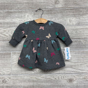 NEW LS Crewneck Dress & Bloomers Butterflies
