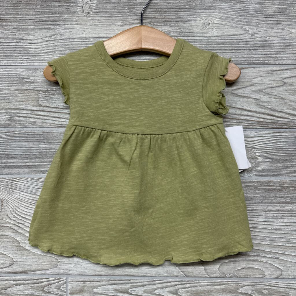 NEW Dress Lettuce Trim