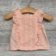 Tank Shirt Eyelet Ruffles