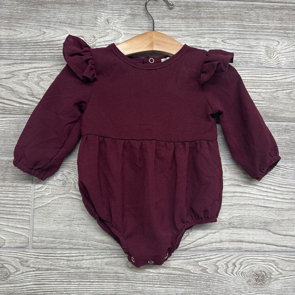 LS Romper Ruffles