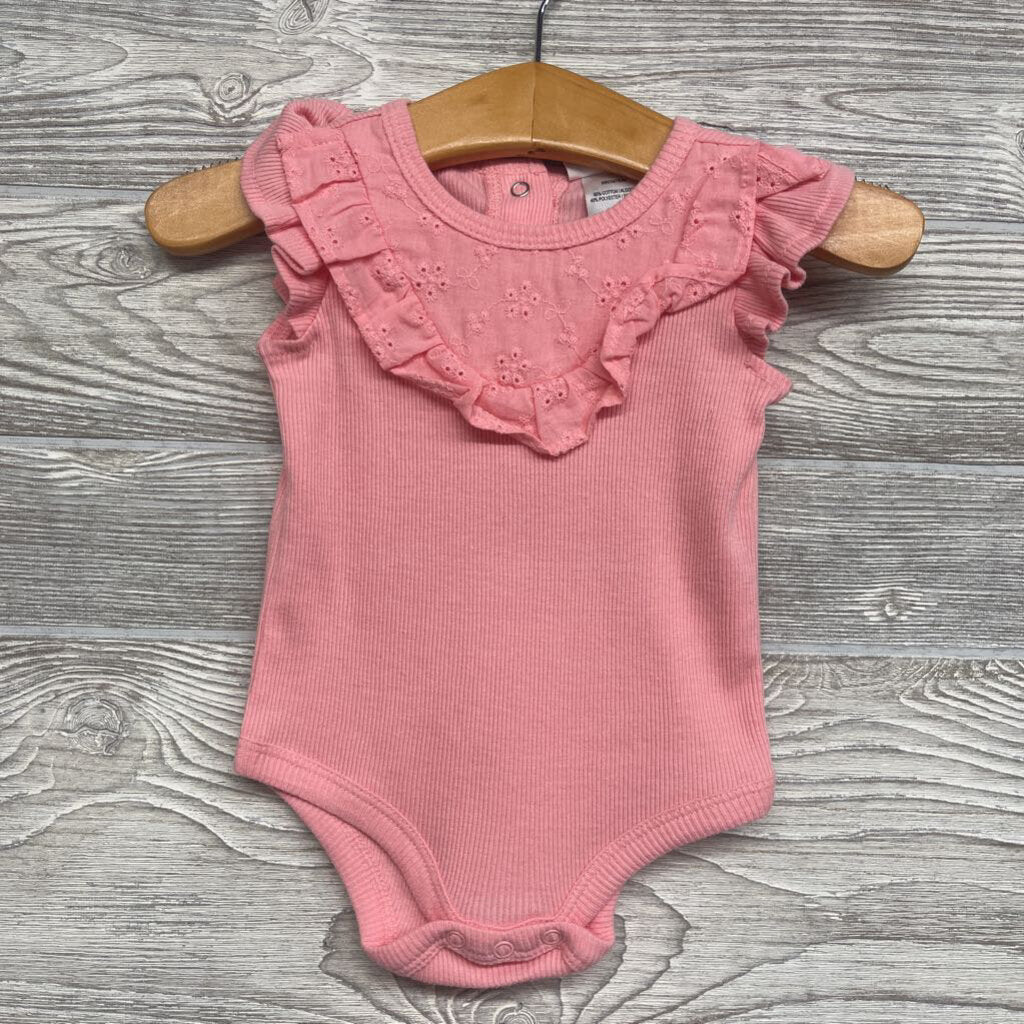 Ribbed Bodysuit Eyelet