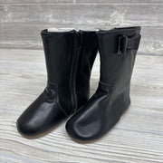 NEW Faux Leather Boots Bow