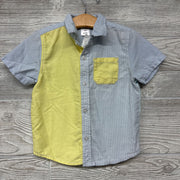 Button Up Shirt Stripes Chest Pocket