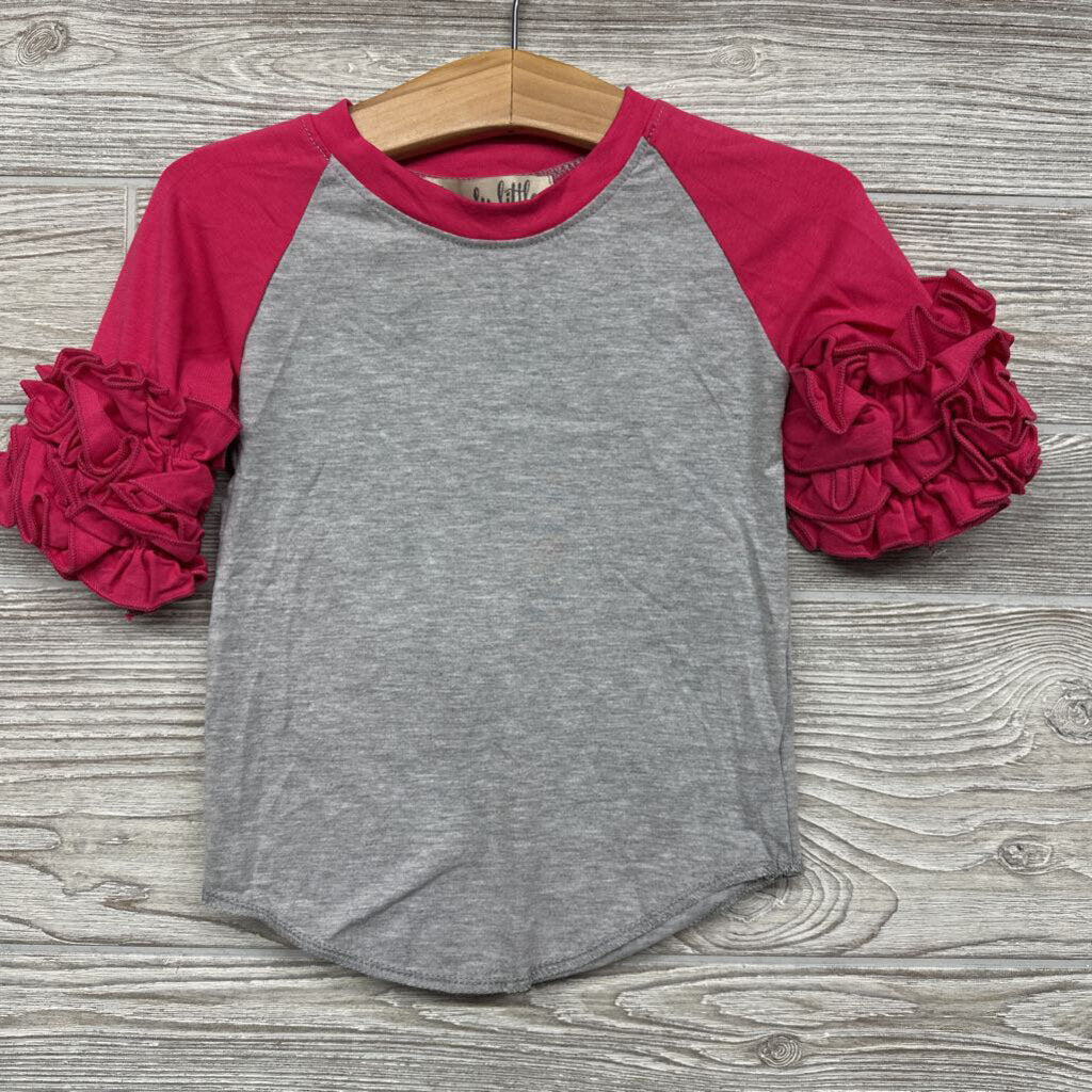 NEW LS Shirt Ruffle Sleeves 18M