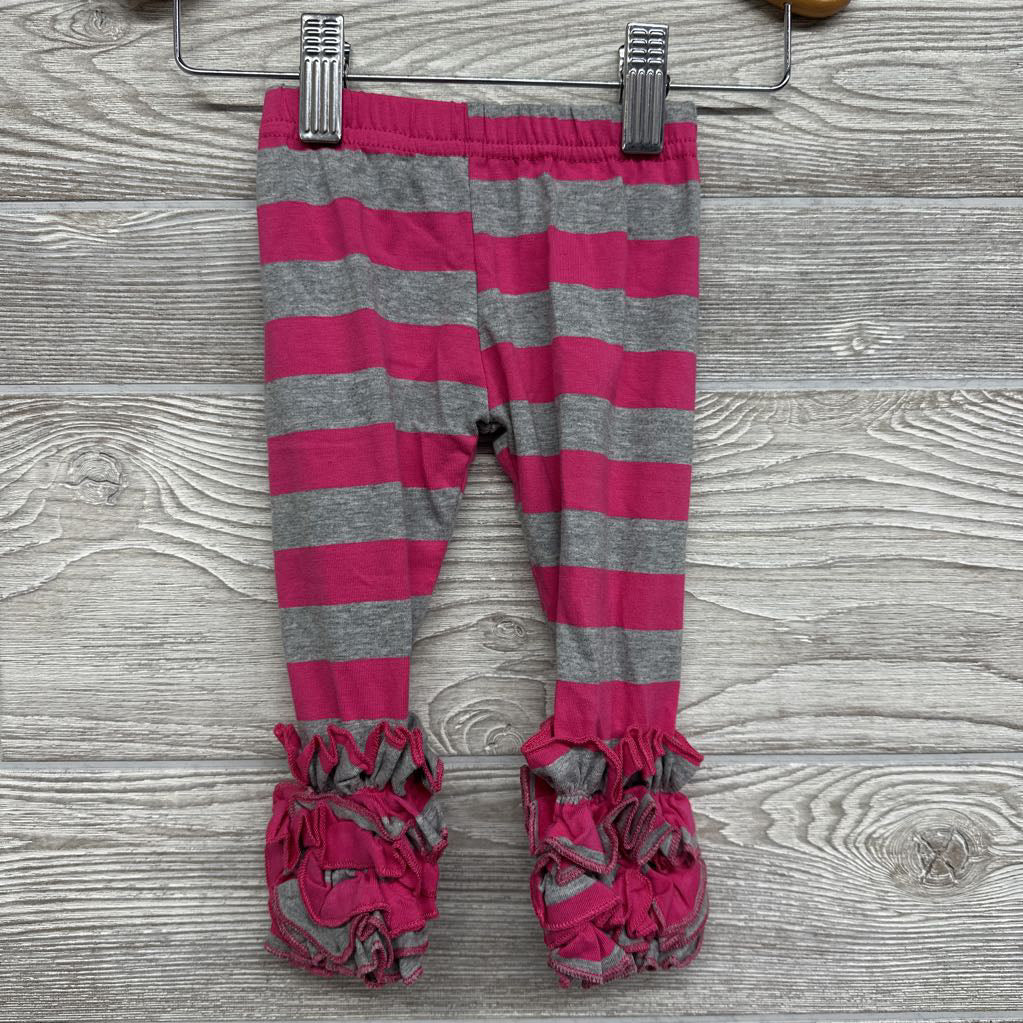 NEW Leggings Ruffle Stripes 6m