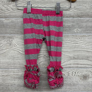 NEW Leggings Ruffle Stripes 6m