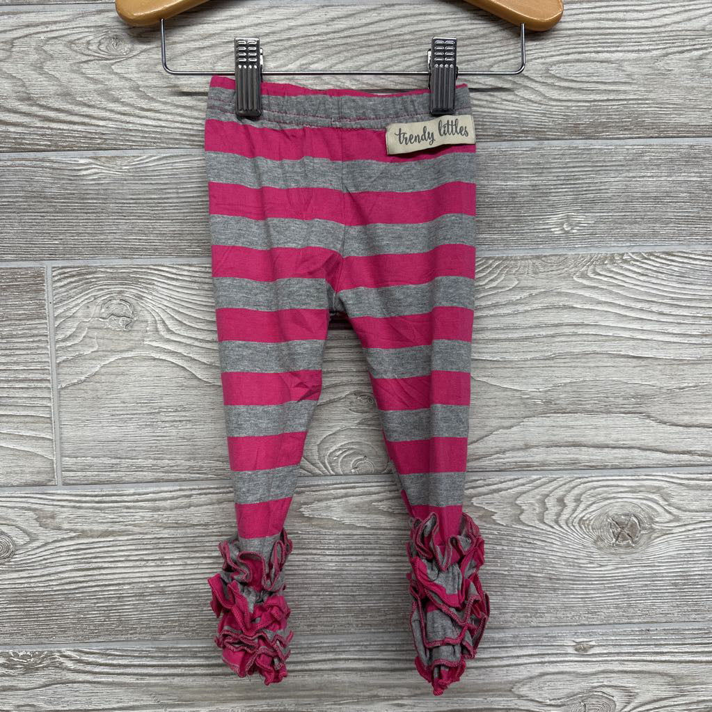 NEW Leggings Ruffle Stripes 12m