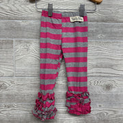 NEW Leggings Ruffle Stripes 18m
