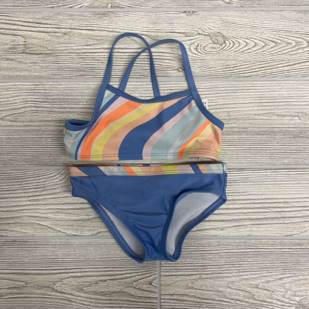 2 Pc Swimsuit Stripes