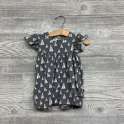 NEW Dress Trees Flutter Sleeves 3-6m