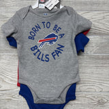 NEW 3 Pk Bodysuits Bills
