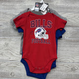 NEW 3 Pk Bodysuits Bills