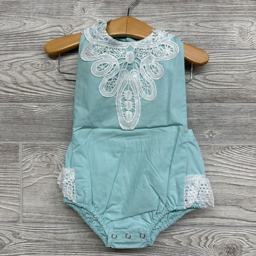 NEW Halter Romper Eyelet