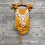 NEW Cross Back Romper Lace 6m