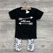 NEW 2 Pc Shirt & Pants Wild One Triangles