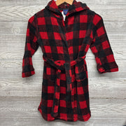 Fleece Robe Plaid