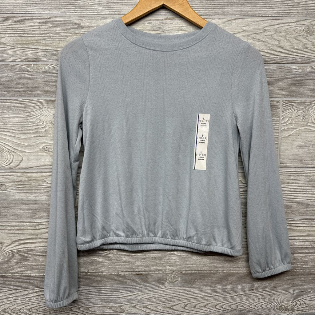 NEW LS Shirt Textured Cinched