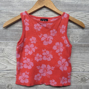 Sweater Tank Top Flowers