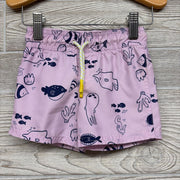 Drawstring Swim Trunks Fish 12M