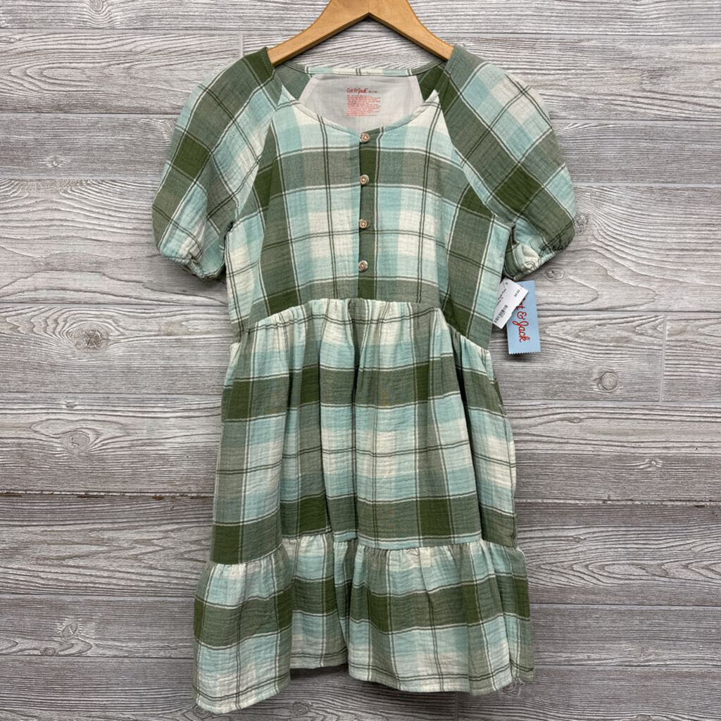 NEW Muslin Plaid Dress