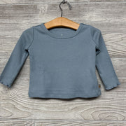 NEW LS Ribbed Shirt Lettuce Trim